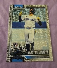 2026 Topps #172- Spring Training Variation: Maximo Acosta ROOKIE (RC) Marlins