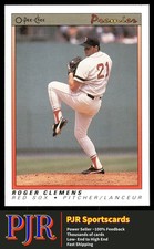 Roger Clemens 1991 O-Pee-Chee Premier #23 Boston Red Sox
