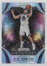 2019-20 Panini Prizm Fireworks Hyper Prizm Klay Thompson #12 0b3