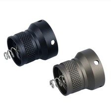 Crown Switch Tail Cap for SureFire M300 M600 Momentary Constant On Aluminum