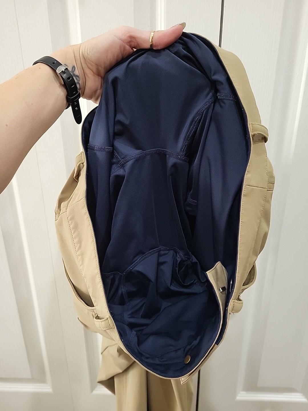 Bird dogs Pants Men 34x34 (Fit 36x31) Beige Khaki Performance Polyester Stretch