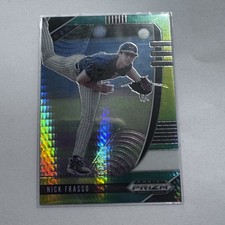2020 Panini Prizm Draft Picks #PDP106 Nick Frasso Green Pulsar