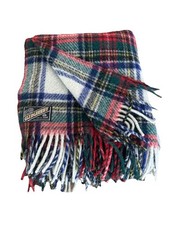 Glengariff 100 Irish Wool Blanket Plaid 56 x 72 Dress Stewart Holiday