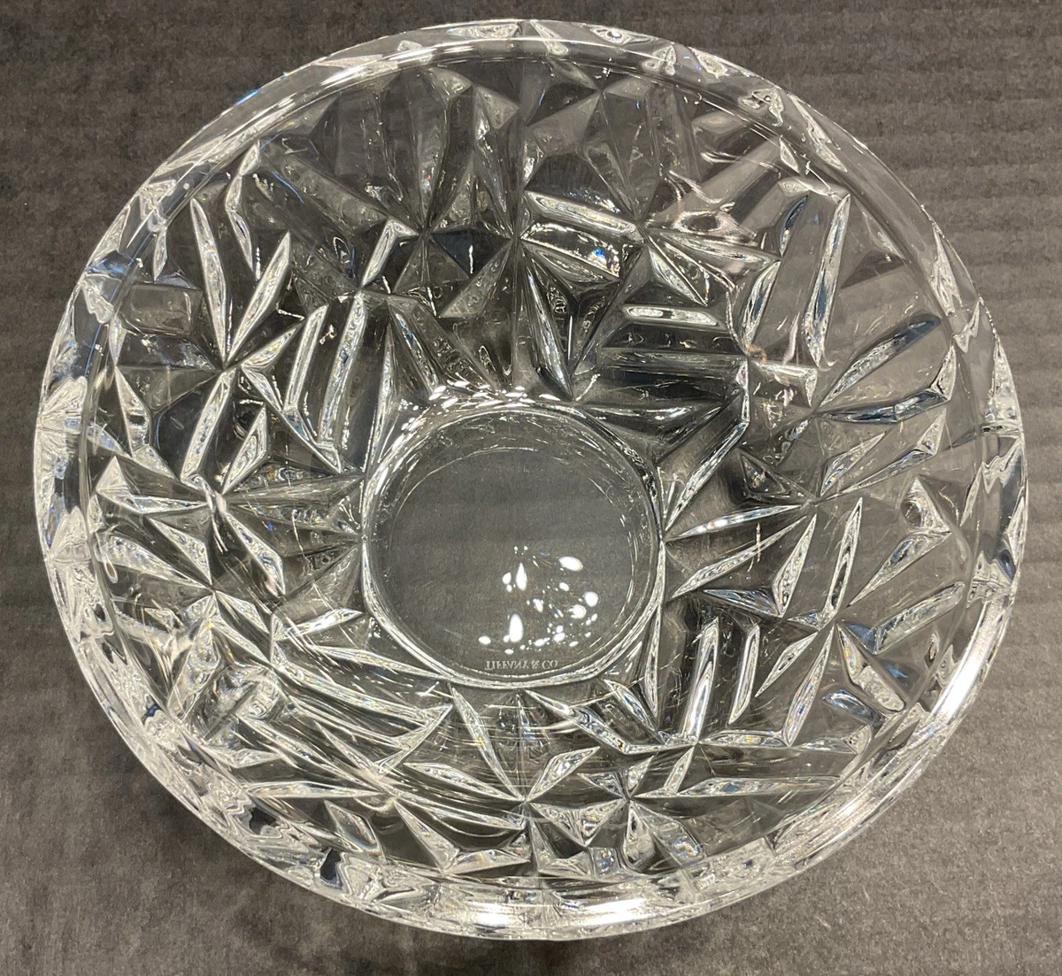 Tiffany Co Crystal Bowl for sale | eBay