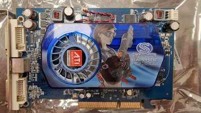 Sapphire Radeon HD3650 512MB DDR2 AGP + NVidia GeForce Galaxy 7300GT 128MB GDDR3