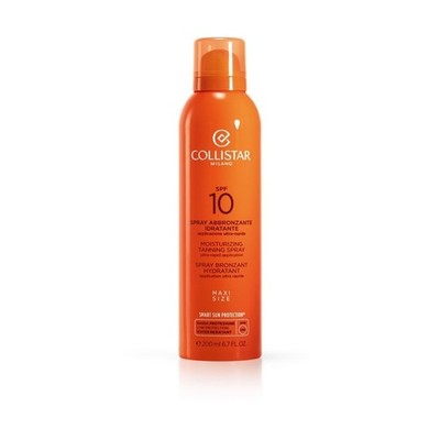 Collistar Feuchtigkeitsspendendes Bräunungsspray LSF 10 200ml ultraschnelle Anwendung