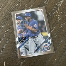 Khalil Lee #US185 New York Mets MLB Rookie 2021 Topps Update Baseball Card