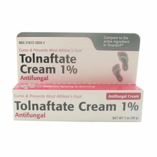 Taro Tolnaftate 1 Antifungal Cream Cure Athlete's Foot Itch Burning Relief 1oz