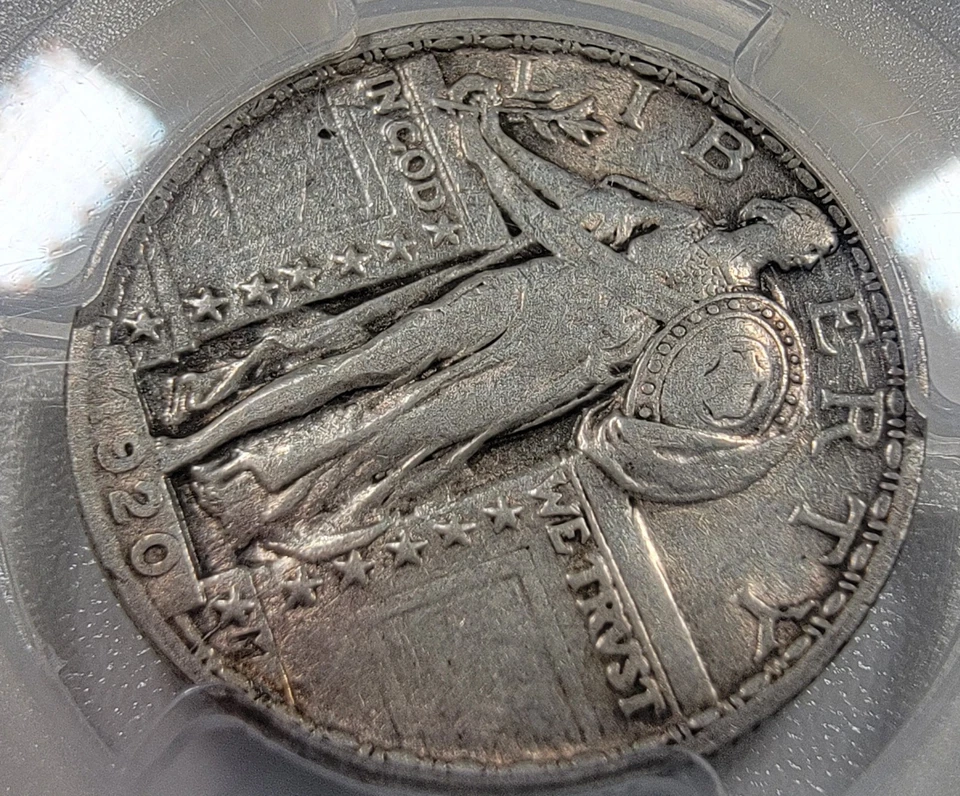 1920 Standing Liberty Quarter 25C, PCGS XF 40, Extra Fine original surfaces - Image 4 of 4