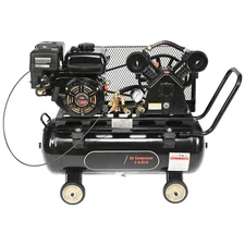 KFFKFF V-0.25/8 Gas Air Compressor with 7HP Engine, 13.2 Gallon Horizontal Tank