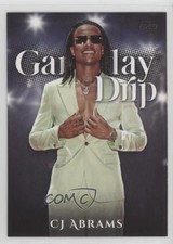 2025 Topps Series 1 Gameday Drip CJ Abrams #GD-17 0s2