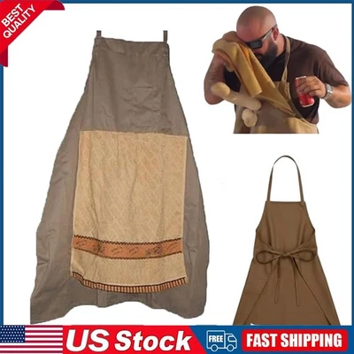 Chef'S Prank Apron,Creative Prank Aprons for Men, the Ultimate Gag Gift Apron OY