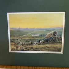 Vintage William Henry Jackson Approaching Chimney Rock Print, W.H. Jackson