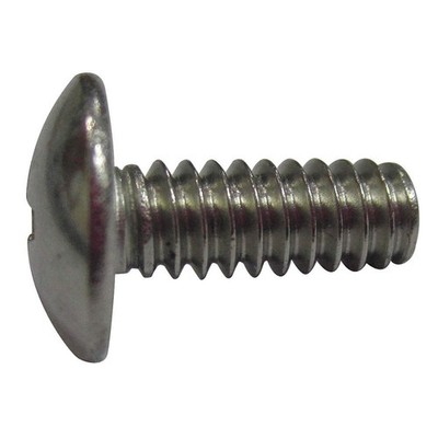 GRAINGER APPROVED U51862.016.0025 MS,#8-32,Plain,1/4''L,100PK 2CE11