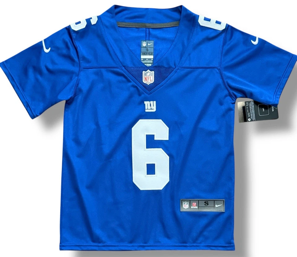 Youth Jaxson Dart New York Giants Nike Jersey - Fully Stitched & Embroidered - Image 2 of 4