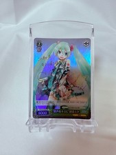 Signed Weiss Schwarz Hatsune Miku Project DIVA f PD/S22-032X XR FOIL Miku