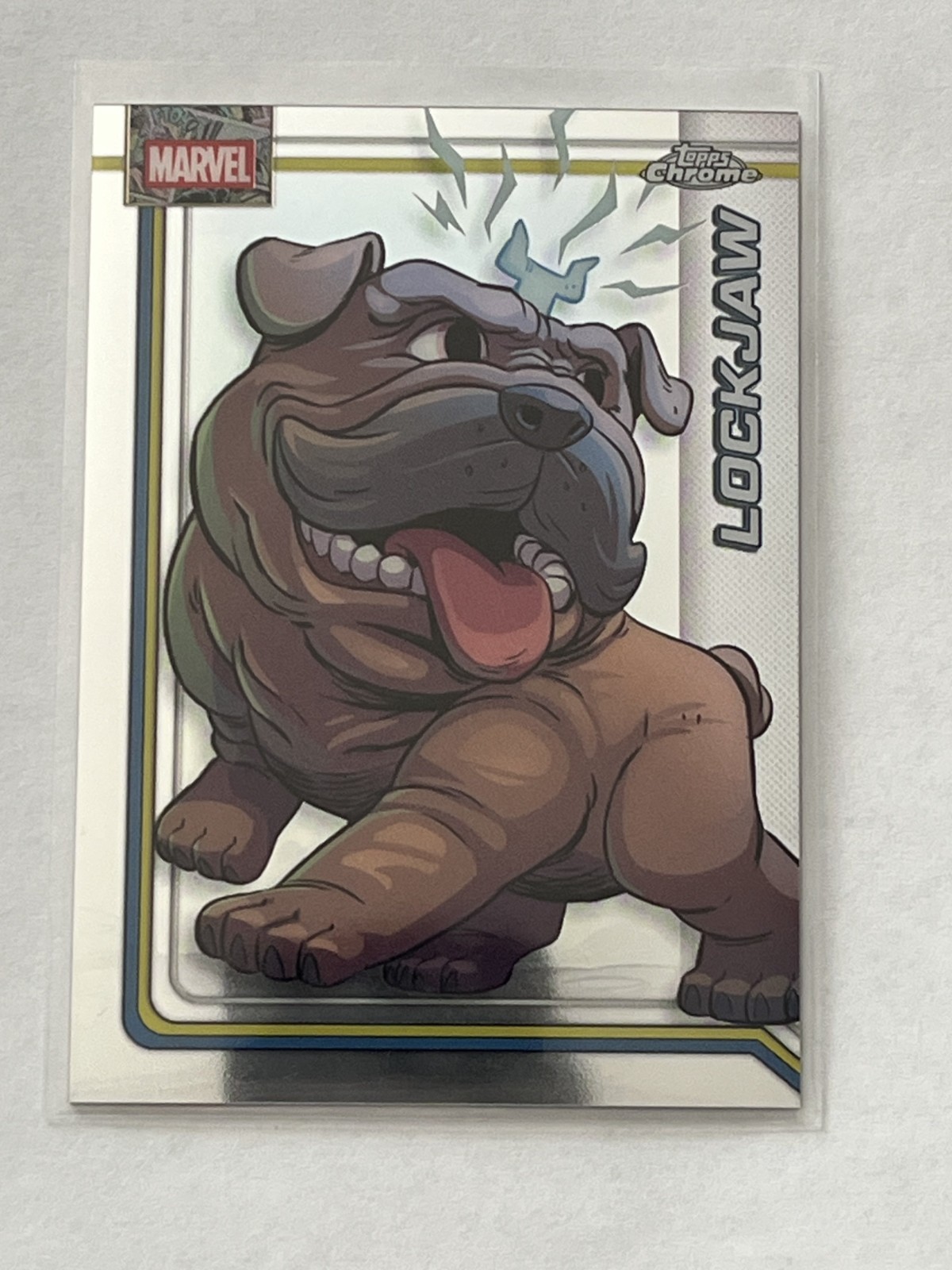 Lockjaw #070 2026 Topps Chrome Marvel Comics Inhumans Base Card NM
