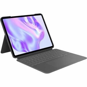 Logitech Combo Touch. Tastaturlayout: QWERTZ Tastatursprache: UK English Poin