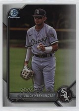 2022 Bowman Draft Chrome Refractor Erick Hernandez #BDC-57 04qn