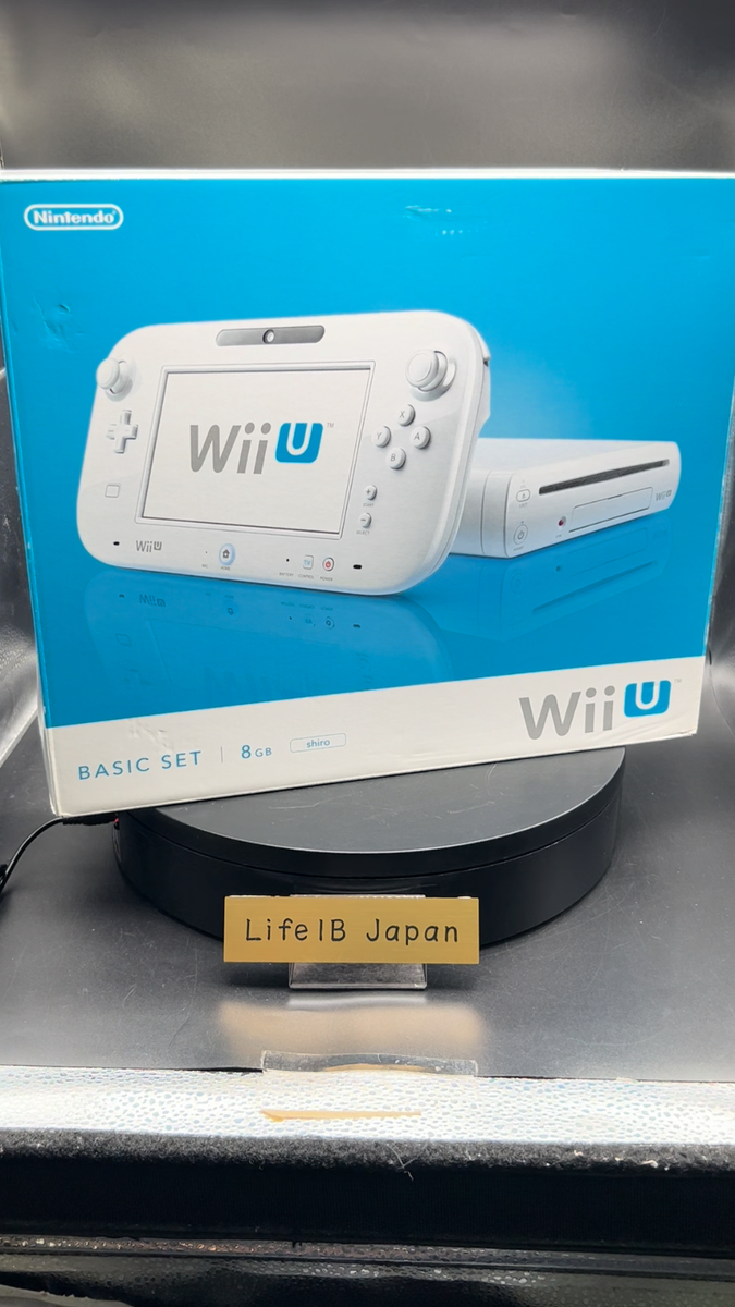 WiiU 本体 Nintendo Wii U 8GB Basic Console White/Shiro Ver with Touchscreen