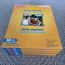NIP STAPLES Inkjet Compatible Photo Supreme Double Sided Matte Paper