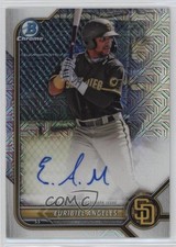 2022 Bowman Mega Box Chrome Mojo Auto Euribiel Angeles #BMA-EA Auto 06qf