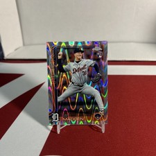 2025 Topps Chrome Ty Madden Raywave Refractor RC Detroit Tigers Rookie