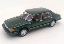 Saab 900 CD Turbo Mini Car 1/43 Resin Model Green New MX41801053