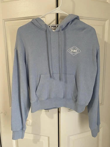 UNDERCOVER felpa con cappuccio cropped rosa victoria secret