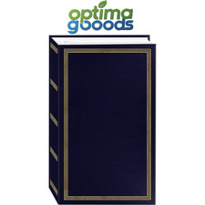 Photo Albums STC-504 Navy Blue Photo Album, 504 Pockets 4"x6", 1 Count Pack-1 