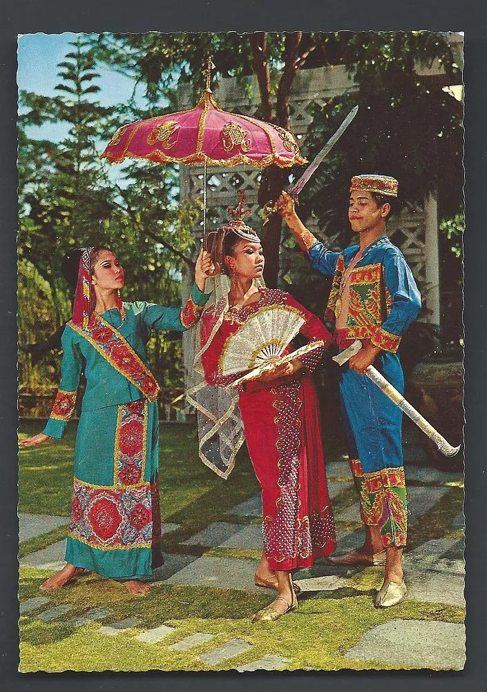 Singkil Dance Princess Prince Costume Mindanao Philippines 70s | eBay