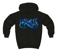 KIDS Infinite Lists Logo Hoodie, Infinite Lists Sweatshirt, Infinite Lists Blue
