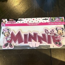 Minnie Mouse Mesa Decoración Cumpleaños Fiesta Suministros 1 PC NUEVO