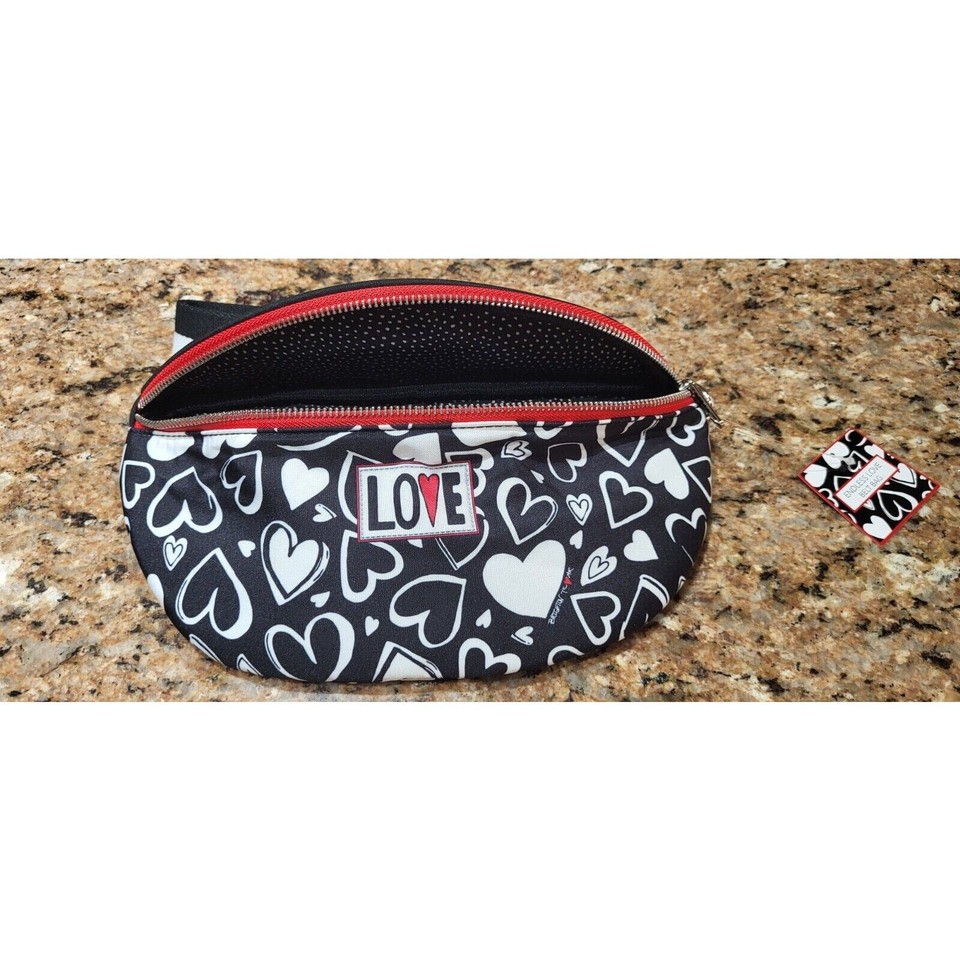 BRIGHTON NWT Endless Love Belt Bag Heart Print Shoulder Fanny Pack eBay