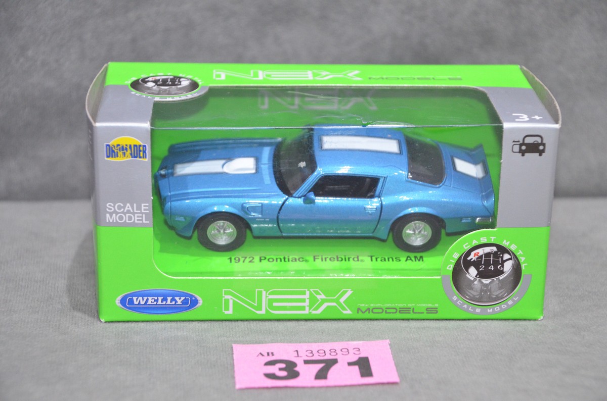 ミニカー Welly 1972 Pontiac Firebird Trans Am Welly 1:34 1972 Pontiac Firebird Trans AM Diecast Model Car