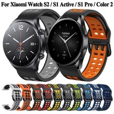 Band For Xiaomi MI Watch S1 Pro Active Strap Color S2 Silicone Watchband 42 46mm