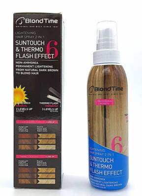 Blondierung Spray Haar Aufheller 3 Stufen Aufhellspray Haarspray Blond Suntouch