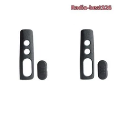 2*Walkie Talkie Lever PTT And Rubber Button For RDU2020 RDM2070D RDV2080D Radios