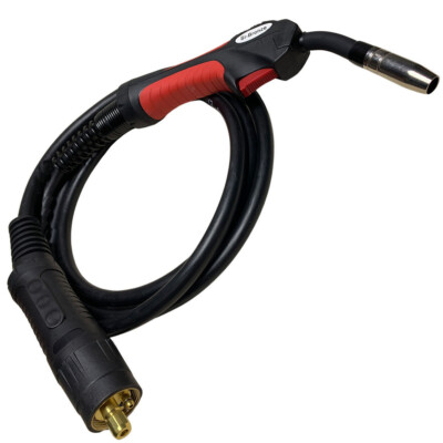 Silicon Bronze Red Handle MIG Gun-Torch Assembly - Works With Prospot