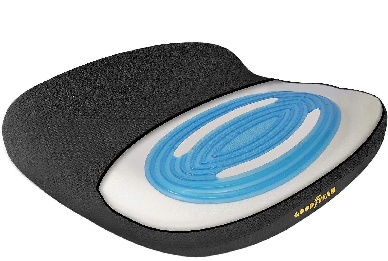 Goodyear GY1143 Extra Firm Seat Cushion With GEL Office Car SUV