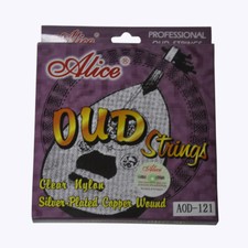 Alice UD OUD Strings Clear Nylon Silver-Plated Copper Wound 12 Strings AOD-121