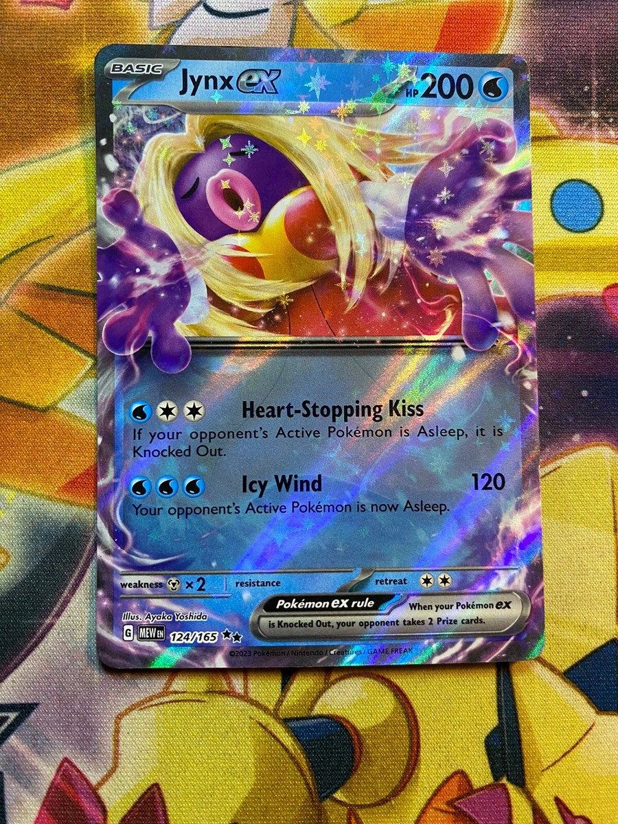Pokemon TCG English Pokemon 151 Jynx ex 124/165 NM | eBay