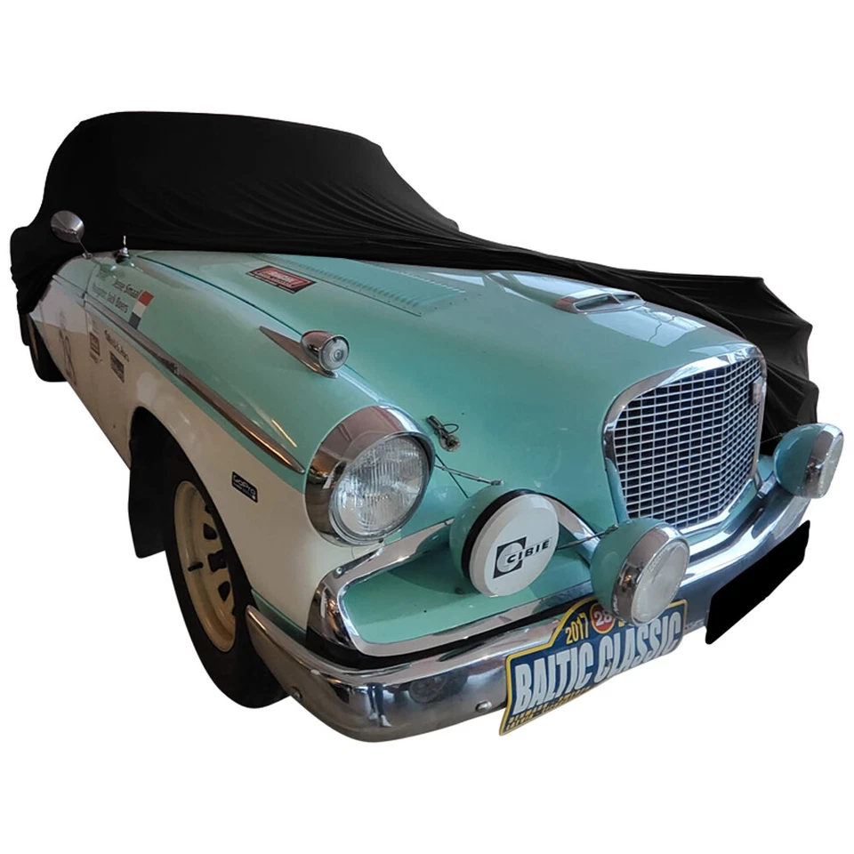 Indoor car cover fits Studebaker Power Hawk bespoke Berlin Black cover Withou... - Image 4 of 4