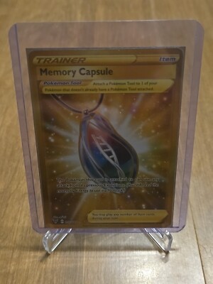 Memory Capsule 202/185 Gold Secret Rare Vivid Voltage Pokemon Card NM-M