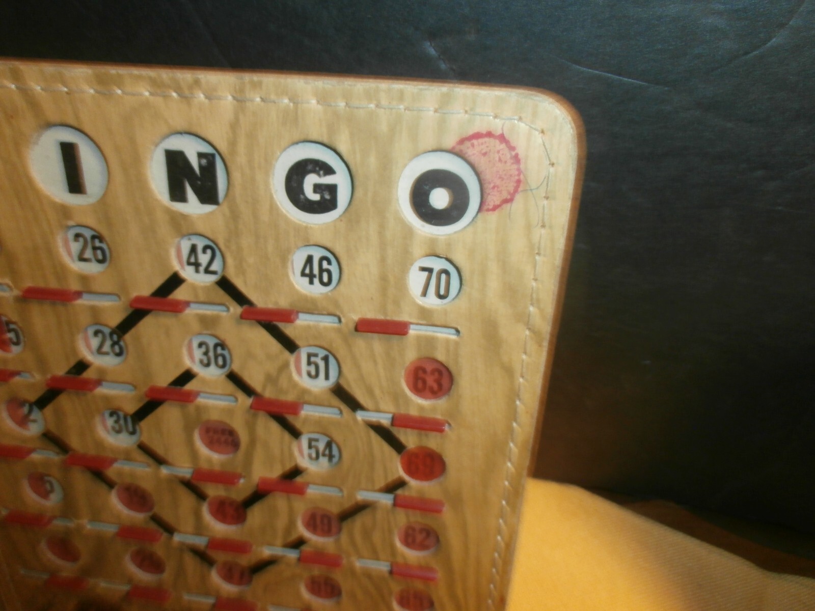 21 Vintage Bingo Slide Shutter Cards Chambersburg PA Post 46 American