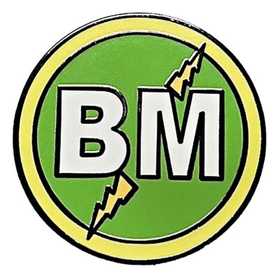 You, Me and DuPree Best Man 1'' Diameter Metal Enamel Pin