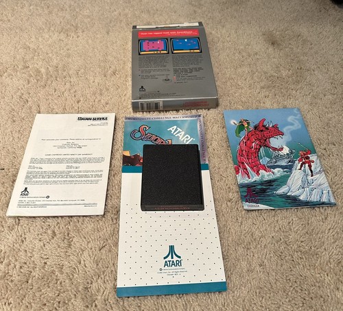 Swordquest Waterworld (Atari 2600) Complete - Authentic - Vintage - Video Game - Picture 7 of 7