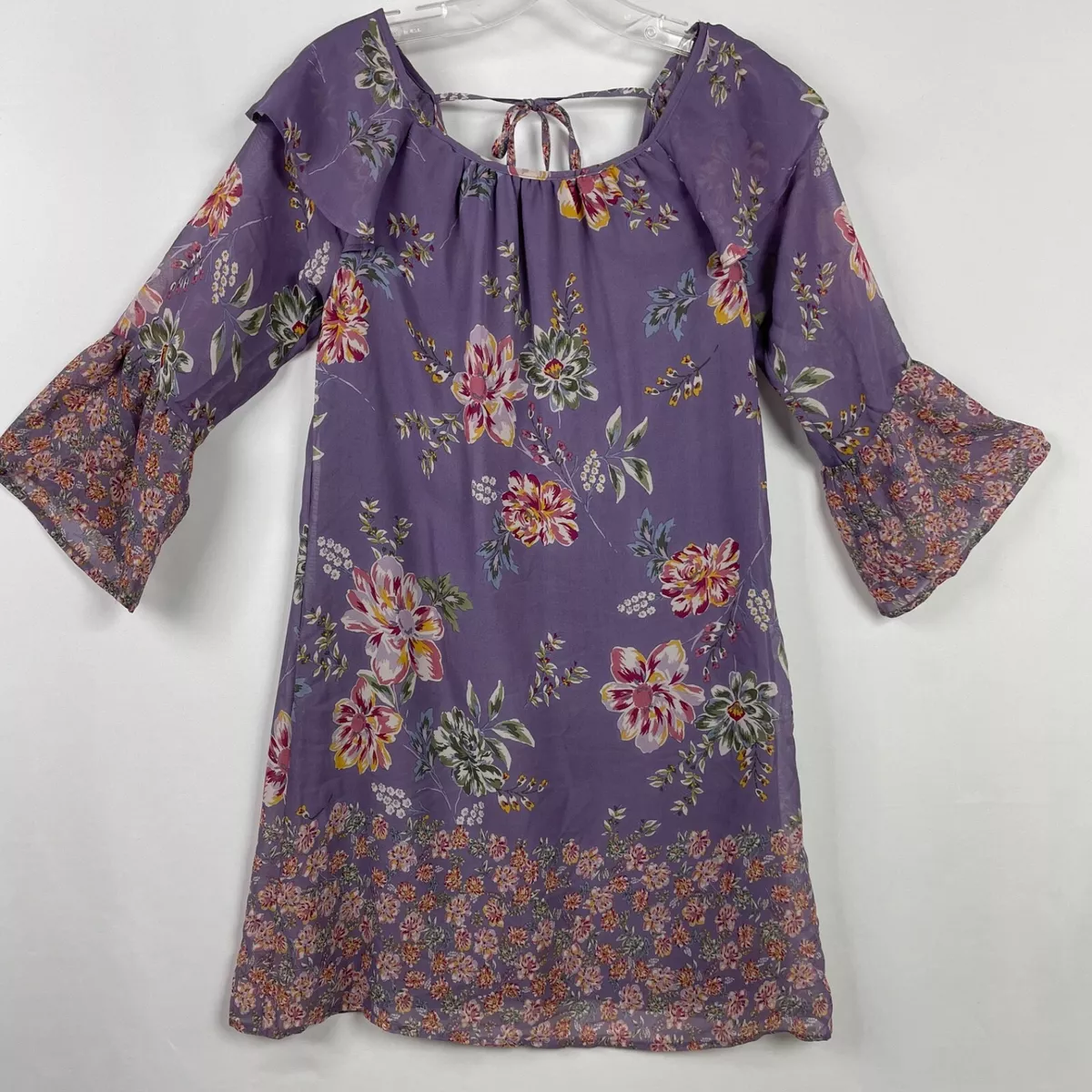 Francesca's hotsell purple dress