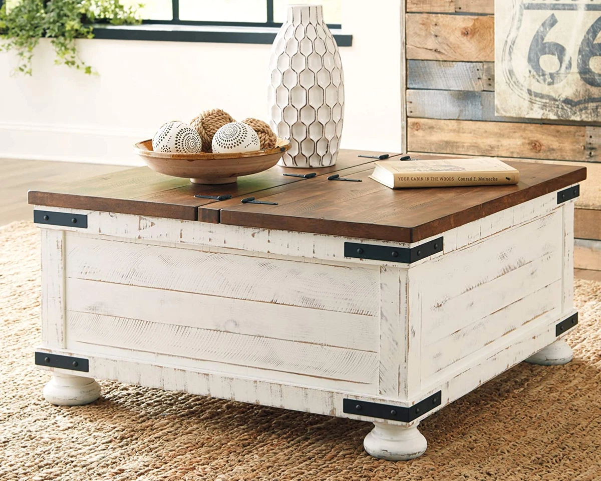 Signature Design by Ashley Wystfield Farmhouse Square Storage