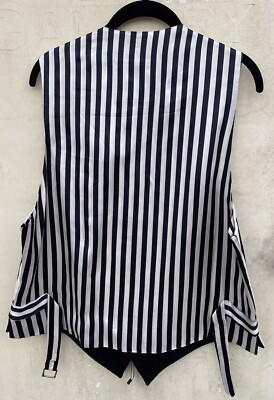 ベスト・ジレ Moschino Virgin Wool Vest Vintage Moschino Sweater Vest Wool Pullover Italian Size 54